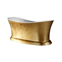 Best Design Vrijstaand Bad | Color-Bridgegold | 175x79x70 cm | goud