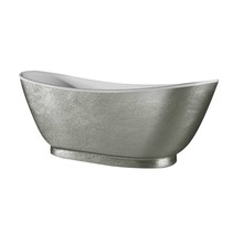 Best Design Vrijstaand Bad | Color-Silvercreek | 175x75x68cm | zilver