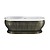 Best Design Vrijstaand Bad | Color-Greenline | 170x76x70cm | groen