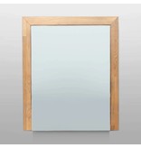 Samano Natural Wood Spiegelkast | dubbelzijdige spiegel | 60 cm | eikenhout | 1 deur | linksdraaiend | LED verlichting