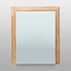 Samano Natural Wood Spiegelkast | dubbelzijdige spiegel | 60 cm | eikenhout | 1 deur | linksdraaiend | LED verlichting