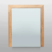 Natural Wood Spiegelkast | dubbelzijdige spiegel | 60 cm | eikenhout | 1 deur | rechtsdraaiend | LED verlichting