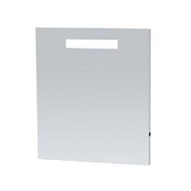 Spiegel Light | 58x70 cm | rechthoek | met LED verlichting | geborsteld aluminium