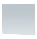 Samano Spiegel Alu | 80 cm | rechthoek | aluminium | zonder verlichting