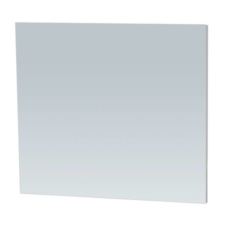 Samano Spiegel Alu | 80 cm | rechthoek | aluminium | zonder verlichting