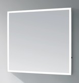 Samano Spiegel Edge | 80 cm | rechthoek | aluminium | met LED verlichting