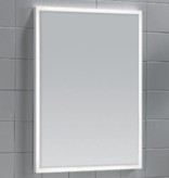 Samano Spiegel Edge | 80 cm | rechthoek | aluminium | met LED verlichting