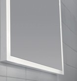 Samano Spiegel Edge | 100 cm | rechthoek | aluminium | met LED verlichting