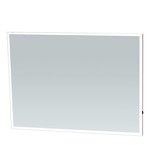 Samano Spiegel Edge | 120 cm | rechthoek | aluminium | met LED verlichting
