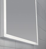 Samano Spiegel Edge | 120 cm | rechthoek | aluminium | met LED verlichting