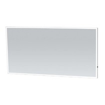 Spiegel Edge | 140 cm | rechthoek | aluminium | met LED verlichting