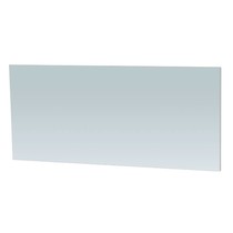 Spiegel Alu | 160 cm | rechthoek | aluminium | zonder verlichting