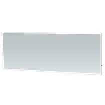 Spiegel Edge | 200 cm | rechthoek | aluminium | met LED verlichting