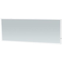 Spiegel Edge | 240 cm | rechthoek | aluminium | met LED verlichting