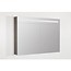 Samano Spiegelkast | dubbelzijdige spiegel | 100 cm |  antraciet | 2 deuren | LED verlichting