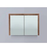 Samano Spiegelkast | dubbelzijdige spiegel | 120 cm | eiken | 2 deuren |
