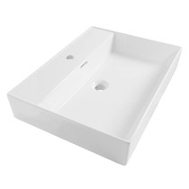 Wastafelblad Legend 60 cm | wit |1 kraangat