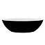 Best-Design Bad | New-Stone | vrijstaand bad | Zwart/Wit