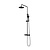 Brauer Brauer Black showerpipe met thermostaat 20cm regendouche 3 standen handdouche mat zwart