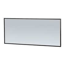 Silhouette 160 spiegel 160x70cm zwart aluminium