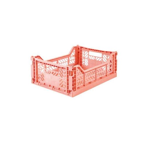 Folding Crate Midi salmon pink Folding Crate Midi salmon pink