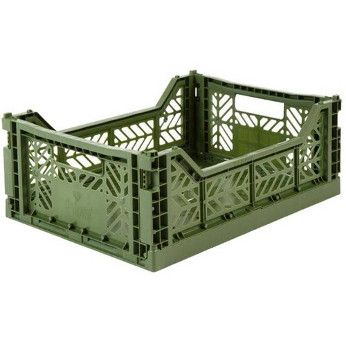 Folding Crate Midi khaki Folding Crate Midi khaki