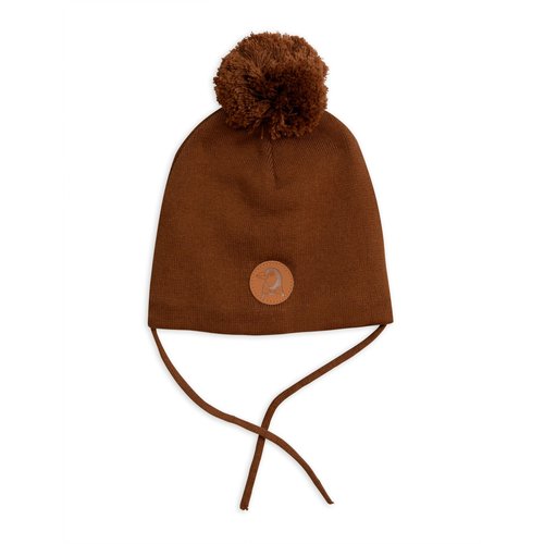 Mini rodini Tiger patch hat brown Mini rodini Tiger patch hat brown