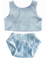 Ondergoed pop blauw