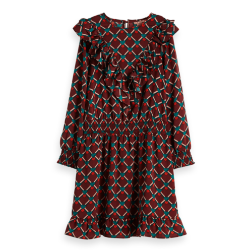 Scotch & Soda All-over printed woven dress 151839 Scotch & Soda All-over printed woven dress 151839