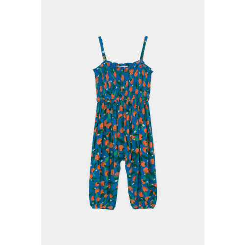 Bobo choses All over oranges smocked overall Bobo choses All over oranges smocked overall
