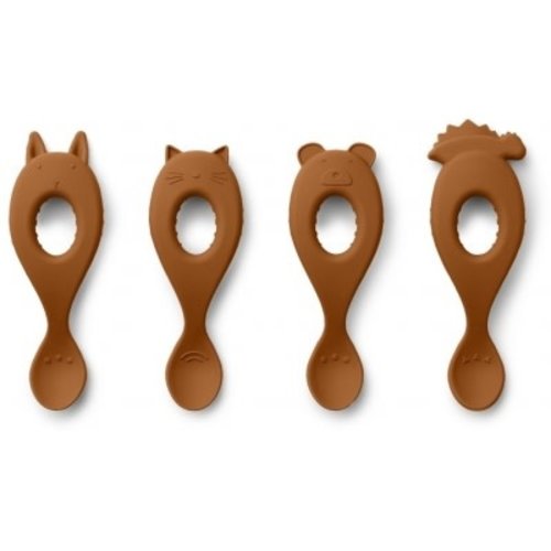 Liewood Liva silicone spoon mustard . 1 lepel Liewood Liva silicone spoon mustard . 1 lepel