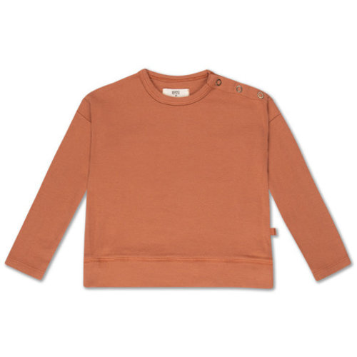 repose long tee - warm caramel repose long tee - warm caramel