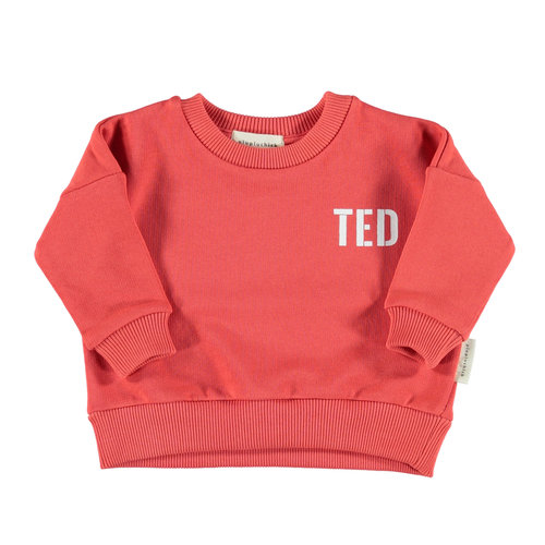 piupiuchick Sweatshirt red white piupiuchick Sweatshirt red white