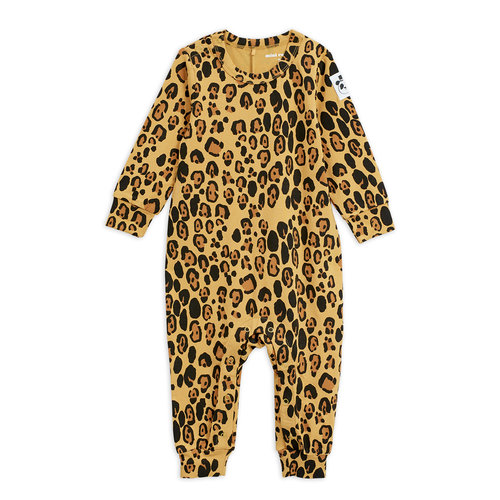 Mini rodini Basic leopard jumpsuit tencel Mini rodini Basic leopard jumpsuit tencel