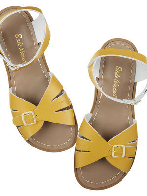 Saltwater Sandals Classic youth mustard (32-35)