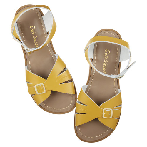 Saltwater Sandals Classic youth mustard (32-35)