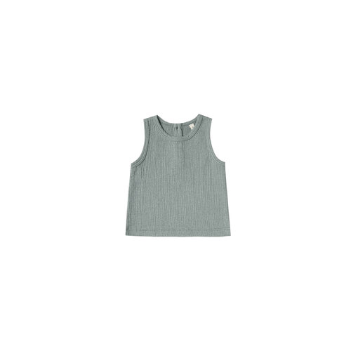 Quincy Mae Woven top ocean Quincy Mae Woven top ocean