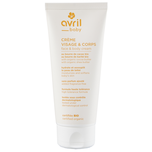Avril Baby gezichts- en lichaamscrème Baby 100 ml Avril Baby gezichts- en lichaamscrème Baby 100 ml