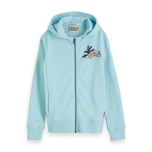 Scotch & Soda 154809 Zip-Trough Hoodie Keonie Scotch & Soda 154809 Zip-Trough Hoodie Keonie