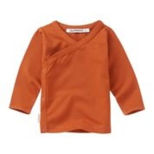 mingo Baby Wrap Top Dark Ginger mingo Baby Wrap Top Dark Ginger