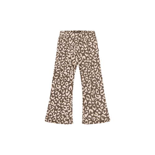House of Jamie FLARED PANTS Rosewood Leopard House of Jamie FLARED PANTS Rosewood Leopard