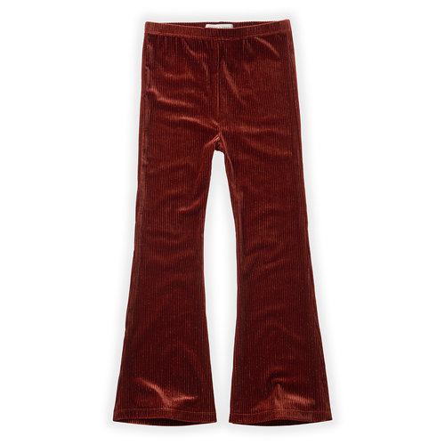 Sproet&Sprout Pants Velvet Flair W20-510 Beet Maroon Sproet&Sprout Pants Velvet Flair W20-510 Beet Maroon