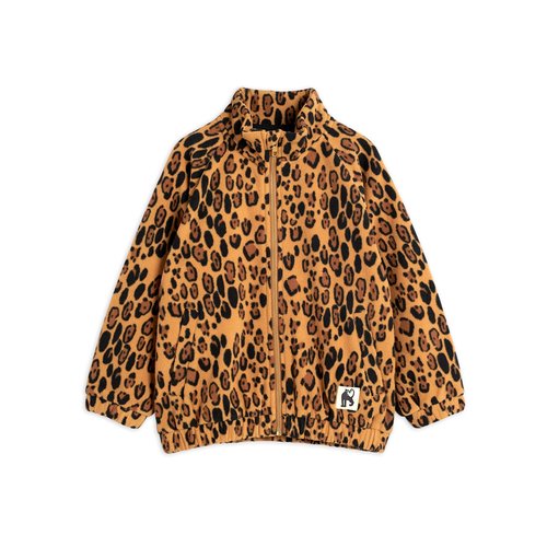 Mini rodini Fleece jacket leopard Mini rodini Fleece jacket leopard