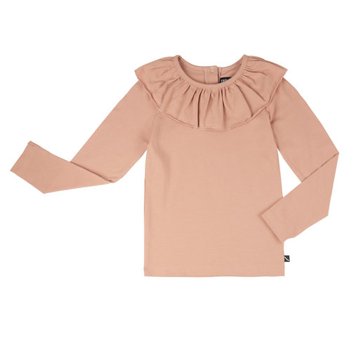 CarlijnQ Longseeve with big collar roze CarlijnQ Longseeve with big collar roze