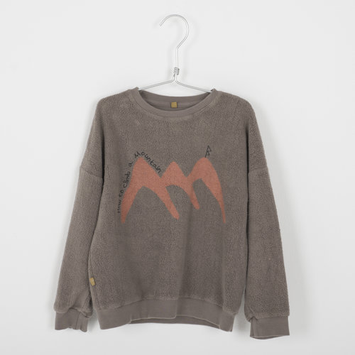 Teddy sweatshirt 51-16 washed taupe Teddy sweatshirt 51-16 washed taupe
