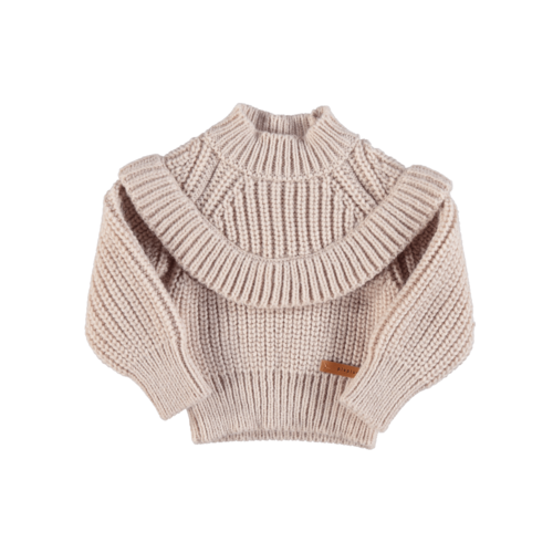 piupiuchick Knitted sweater with frills piupiuchick Knitted sweater with frills