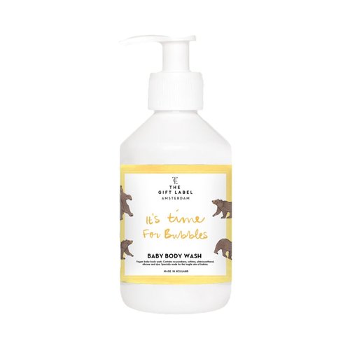 The gift label Baby Body Wash 250ml - It is time for bubbles The gift label Baby Body Wash 250ml - It is time for bubbles