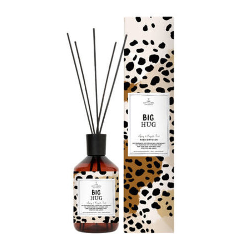 The gift label Reed diffuser - Spicy and royal oud - Big hug The gift label Reed diffuser - Spicy and royal oud - Big hug