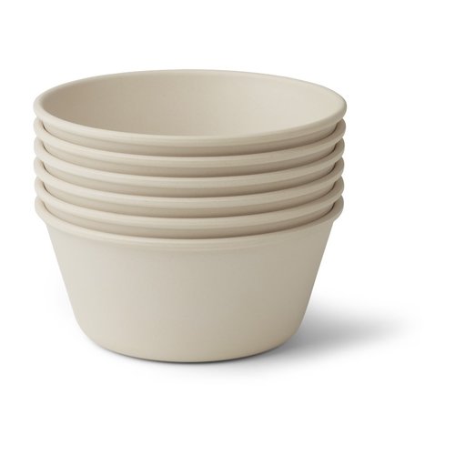 Liewood Greta bamboo bowl 6-pack holiday multimix Liewood Greta bamboo bowl 6-pack holiday multimix