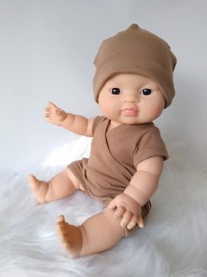 KiaOra Dolldesign Copy of Jongensromper chocolat